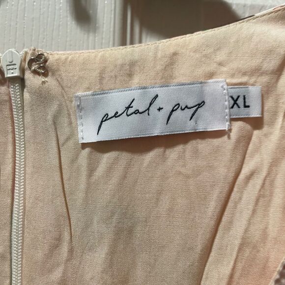 Petal & Pup Floral Mini Dress - Red, Green, White - Picture 2 of 4